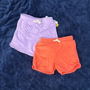 Cat & Jack Purple and Orange Kids Shorts